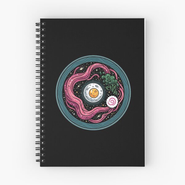 Item preview, Galaxy Ramen With Moon Egg Space Food designed and sold by kanjxtan.