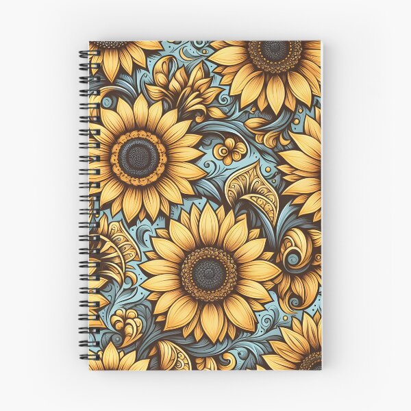 Item preview, Golden Sunflower Scrollwork Pattern designed and sold by Apex Designs.