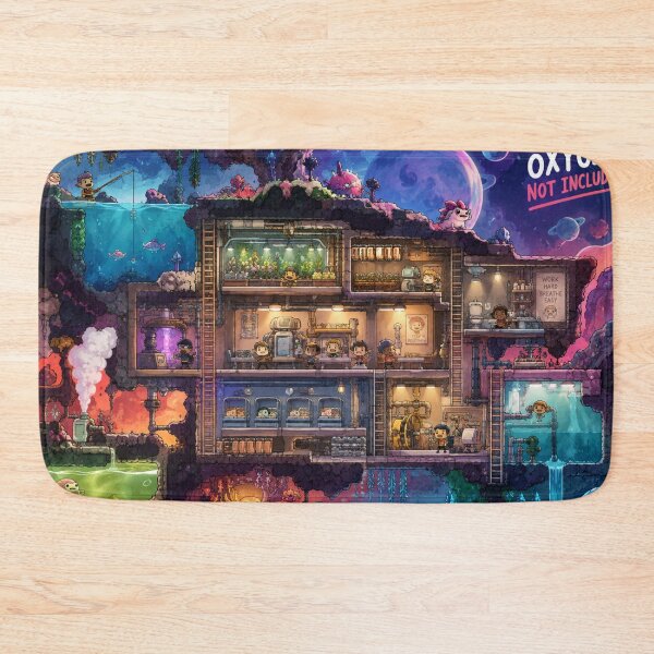 Item preview, Oxygen Not Included artwork designed and sold by FeelTheDrawing.