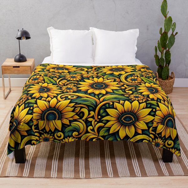 Item preview, Golden Sunflower Scrollwork designed and sold by Apex Designs.