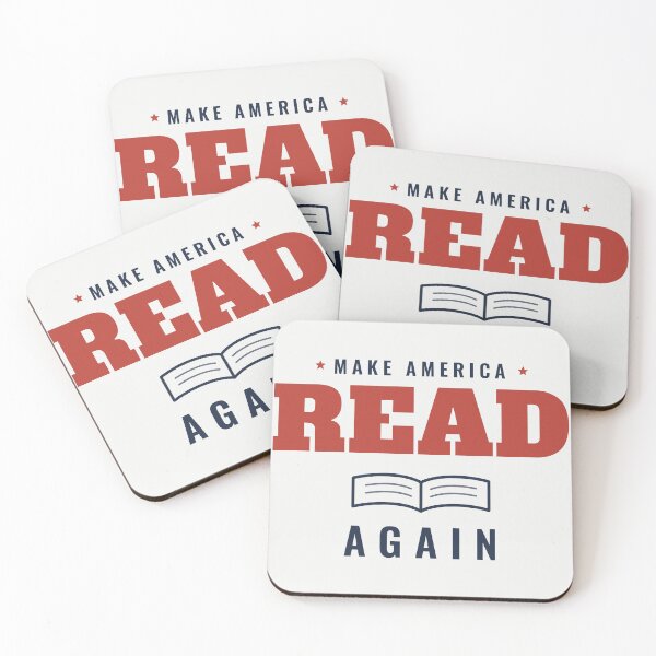 Item preview, Make America Read Again White designed and sold by jepcobiz.