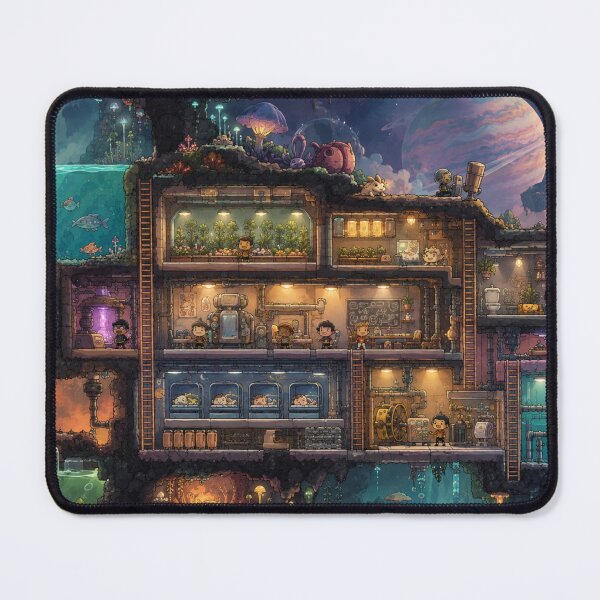 Item preview, Oxygen Not Included artwork designed and sold by FeelTheDrawing.