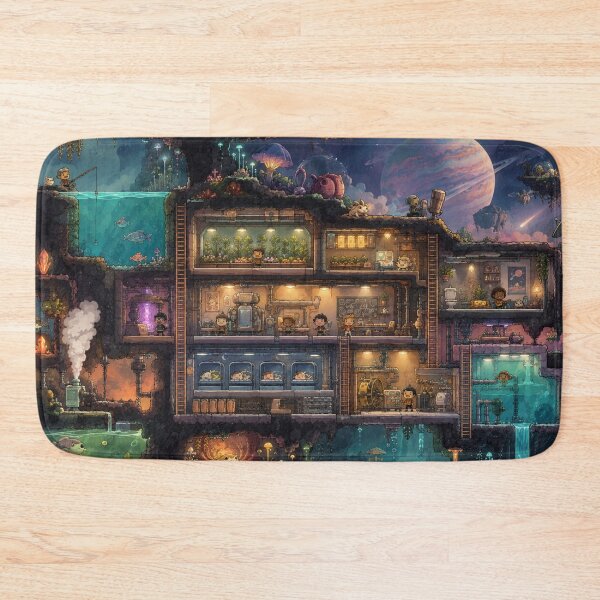 Item preview, Oxygen Not Included artwork designed and sold by FeelTheDrawing.