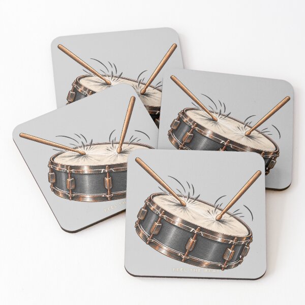 Item preview, Feel The Beat - Drummer& Snare Drum Design designed and sold by PrintGo26.