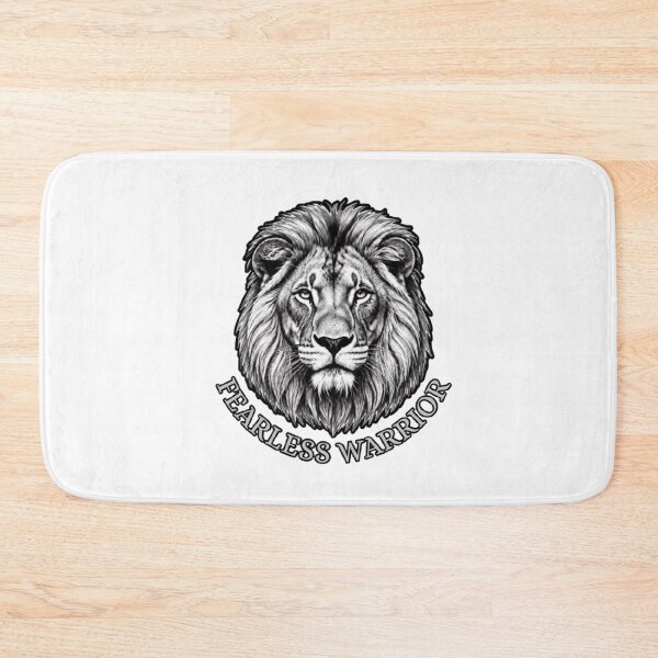 Item preview, LION: FEARLESS WARRIOR Silver designed and sold by The best online style shop.