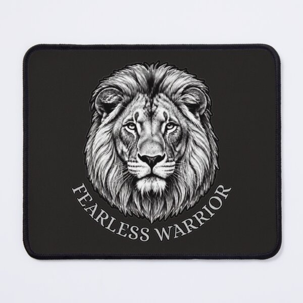 Item preview, LION: FEARLESS WARRIOR Silver designed and sold by The best online style shop.
