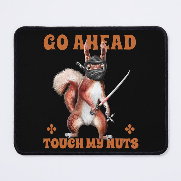 Item preview, Funny Ninja Squirrel Humor Tee designed and sold by InkyGenies.