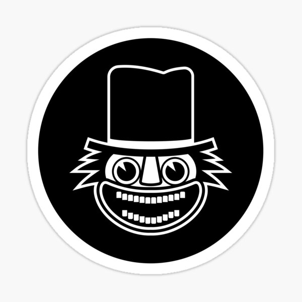 Babadook - Simple Circle Sticker