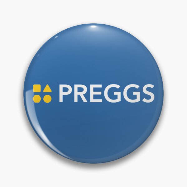 Item preview, PREGGS - Pregnant Bun in the Oven Parody (On Blue) designed and sold by STUDIO-72.