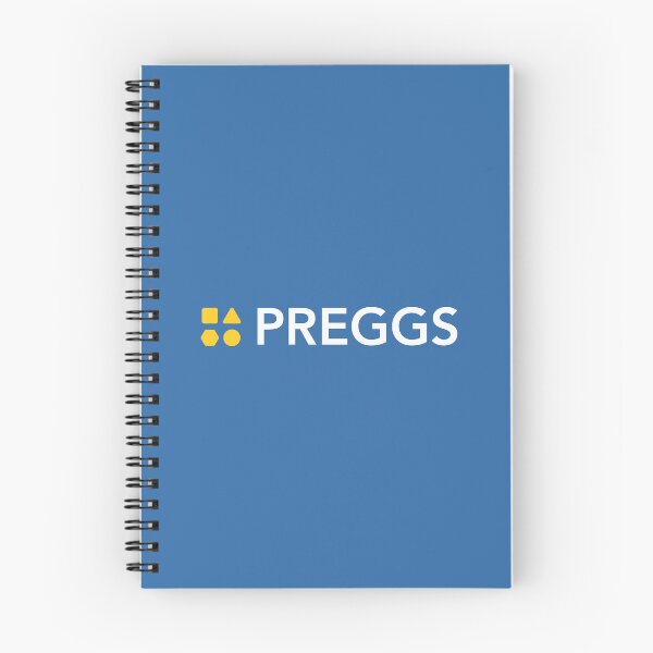 Item preview, PREGGS - Pregnant Bun in the Oven Parody (On Blue) designed and sold by STUDIO-72.