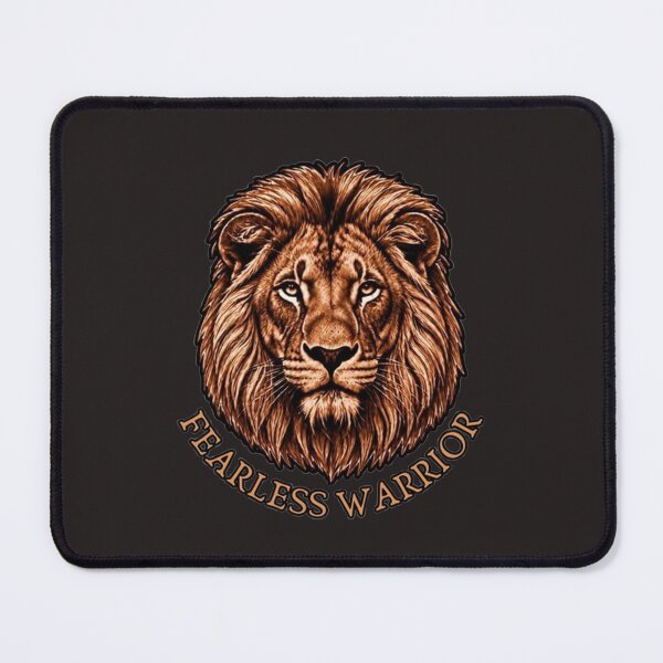Item preview, LION: FEARLESS WARRIOR Copper designed and sold by The best online style shop.