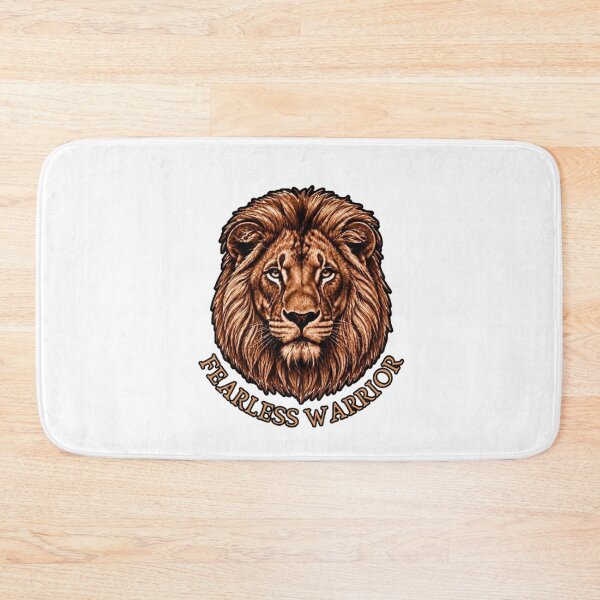 Item preview, LION: FEARLESS WARRIOR Copper designed and sold by The best online style shop.