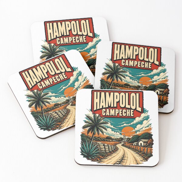 Item preview, Hampolol Campeche Vintage Travel Tourism designed and sold by TravelersGems.