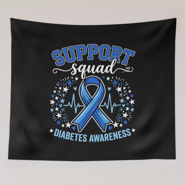 Item preview, Support Squad Type 1 Diabetes Awareness  designed and sold by Designart68.