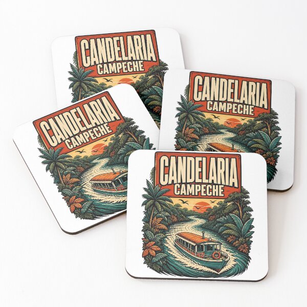 Item preview, Candelaria Campeche Vintage Travel Tourism designed and sold by TravelersGems.