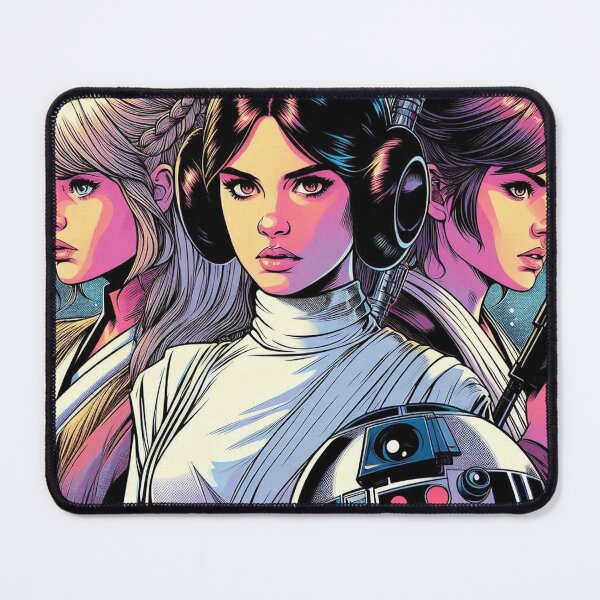 Item preview, Space Rebellion Heroines Retro Comic Art designed and sold by √46.