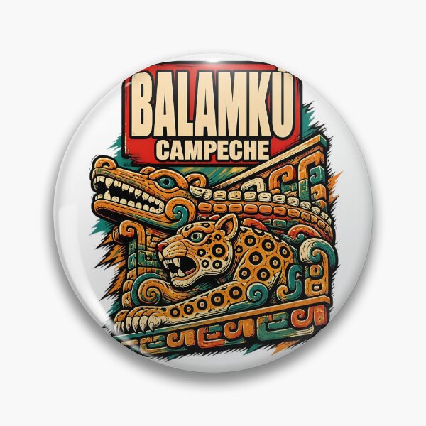 Item preview, Balamku Campeche Vintage Travel Tourism designed and sold by TravelersGems.