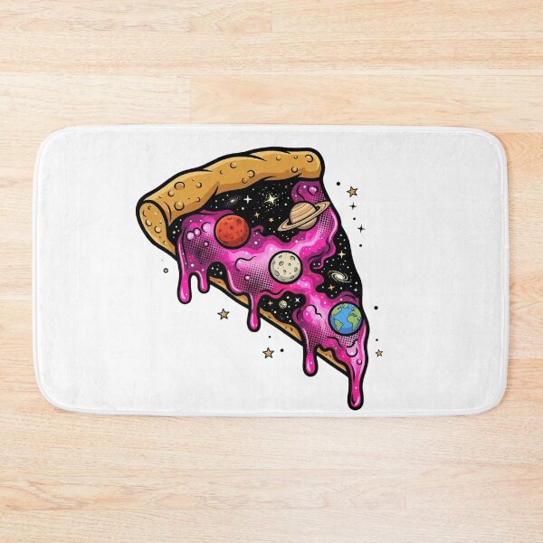 Item preview, Cosmic Space Pizza With Planet Toppings designed and sold by kanjxtan.