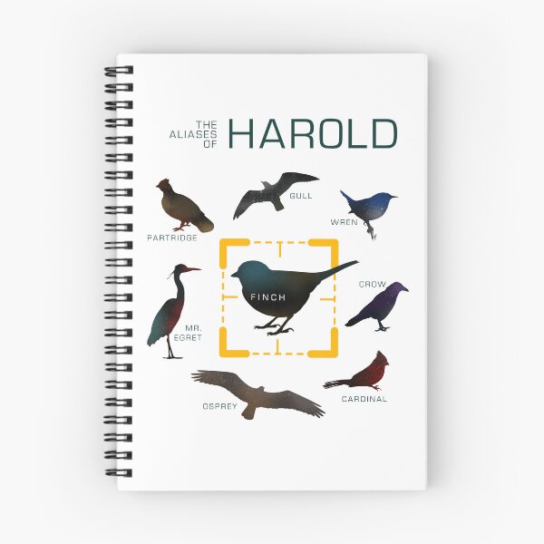 Artikelvorschau, Person von Interesse – Die Aliasnamen von Harold entworfen und verkauft von widdart.