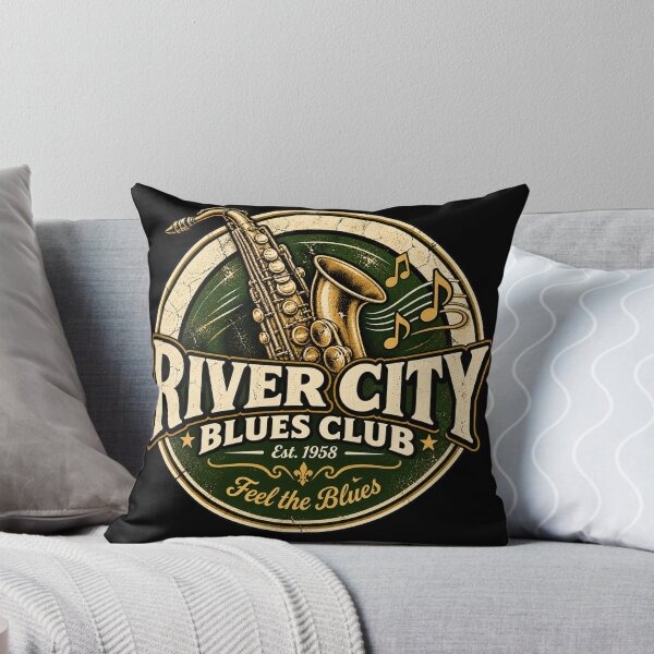 Item preview, River City Blues Club designed and sold by QuietSpark.