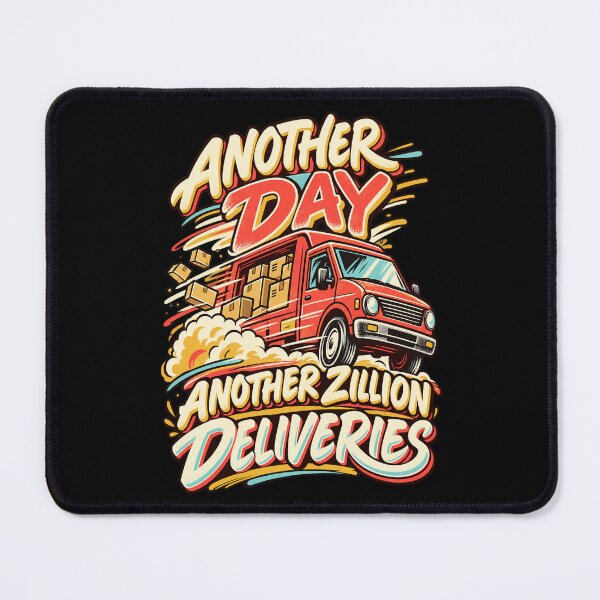 Item preview, Delivery Drivers Courier Van Parcel Package Humor designed and sold by Maljonic.