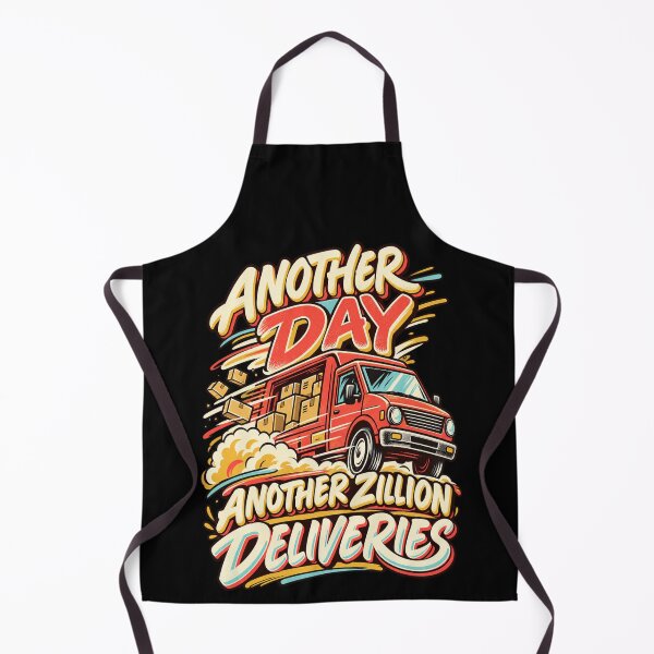 Item preview, Delivery Drivers Courier Van Parcel Package Humor designed and sold by Maljonic.