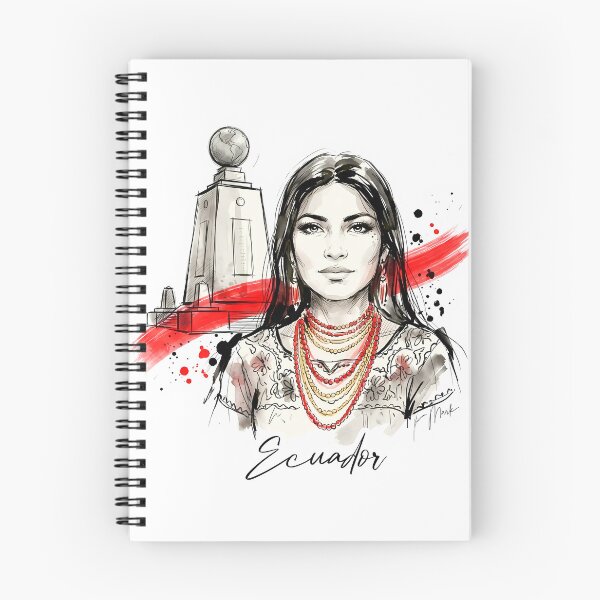 Item preview, Ecuador: Artistic Portrait and Cultural Pride designed and sold by EdwinkOne.