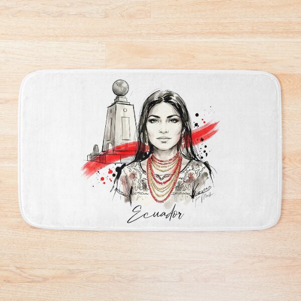 Item preview, Ecuador: Artistic Portrait and Cultural Pride designed and sold by EdwinkOne.