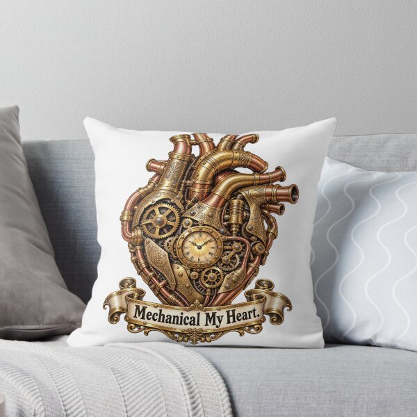 Item preview, Mechanical My Heart — Steampunk Clockwork Heart designed and sold by A5ranchmerch.