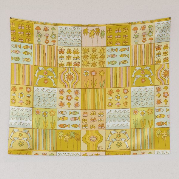 Item preview, Sea of love quilt designed and sold by surfybirdy.