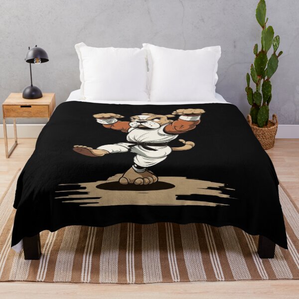 Item preview, Bulldog Karate Fighter Cartoon designed and sold by Apex Designs.