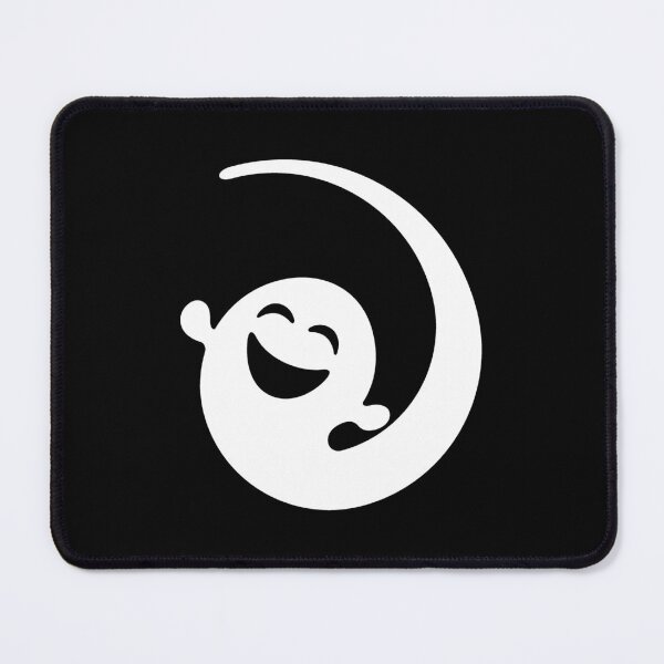 Item preview, White Cute Crescent Moon Ghost Halloween Design designed and sold by pattern-archive.