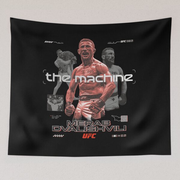 Item preview, Merab "The Machine" Dvalishvili UFC designed and sold by JeyVel.