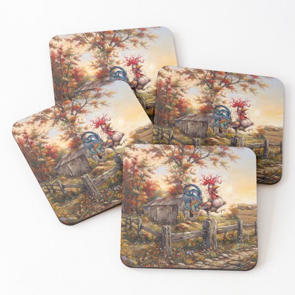 Item preview, Something To Crow About Whimsical Rooster designed and sold by JumpJammiesTees.
