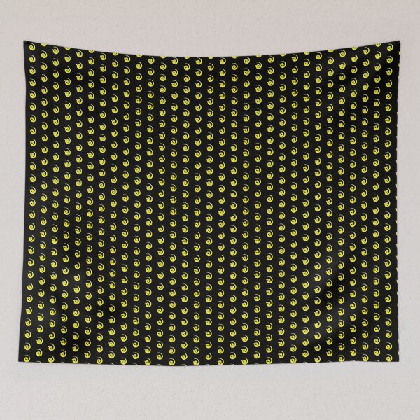 Item preview, Yellow Cute Crescent Moon Ghost Halloween Design designed and sold by pattern-archive.