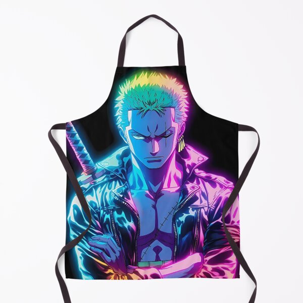 Item preview, Neon Sword Warrior – Cyberpunk Anime Samurai with Vibrant RGB Glow designed and sold by Dyan4.