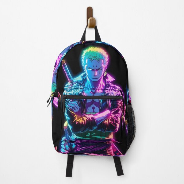 Item preview, Neon Sword Warrior – Cyberpunk Anime Samurai with Vibrant RGB Glow designed and sold by Dyan4.