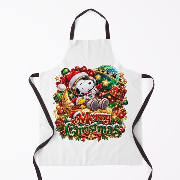 Item preview, Snoopy Astronaut Merry Christmas Space Holiday Gift designed and sold by lojadpop.