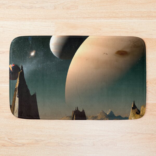 Item preview, Alien Planet Desert Landscape Illustration designed and sold by Apex Designs.