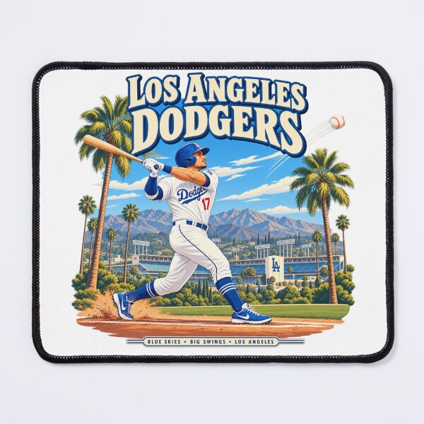 Item preview, Los Angeles Dodgers: Blue Skies, Big Swings designed and sold by Dresut.