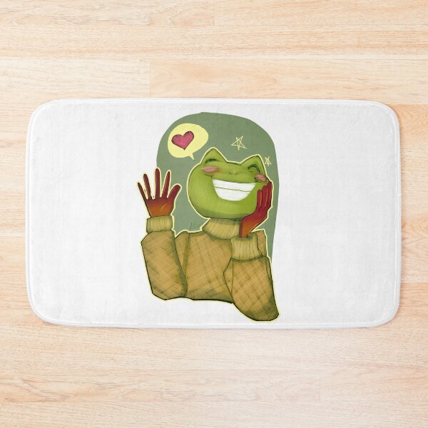 Item preview, Cozy Sweater Smiling Frog designed and sold by Hernisemok.