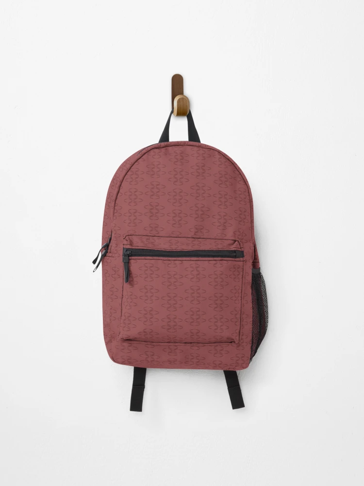 Thumbnail 1 of 3, Backpack, scarlet ellipses designed and sold by RhoQA.