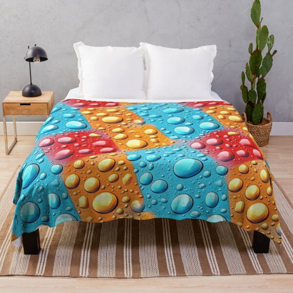 Item preview, Water Drops Style Colorful designed and sold by MalwasBasket.