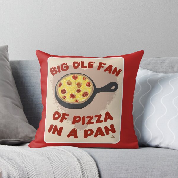 Item preview,  Big Pan Pizza Fan Funny Food Humor designed and sold by mytshirtfort.