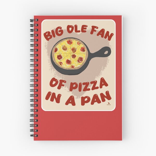 Item preview, Big Pan Pizza Fan Funny Food Humor designed and sold by mytshirtfort.