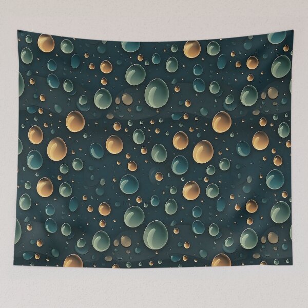 Item preview, Water Drops Style Colorful Phone Case designed and sold by MalwasBasket.