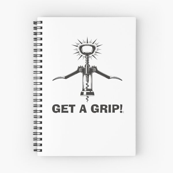 Item preview, GET A GRIP! (black monochrome) designed and sold by sarabeevart.