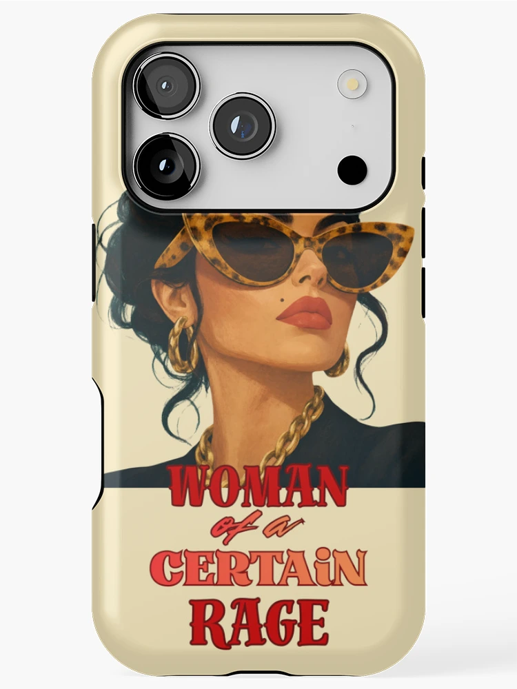Thumbnail 1 of 4, iPhone Case, Woman Rage designed and sold by AtTeeTime.