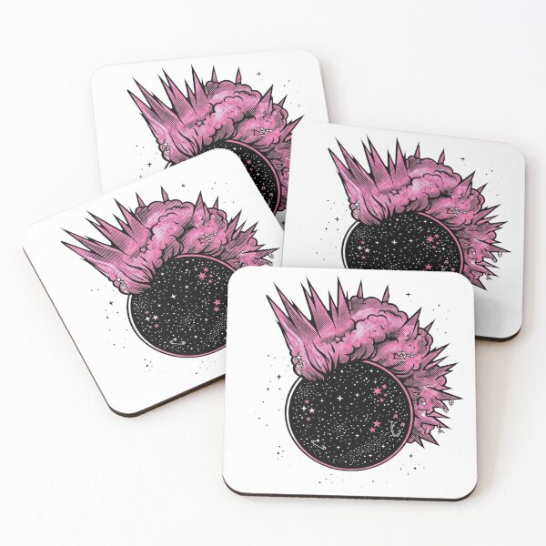 Item preview, Punk Planet Galaxy Mohawk Cosmic Anarchy Art designed and sold by kanjxtan.