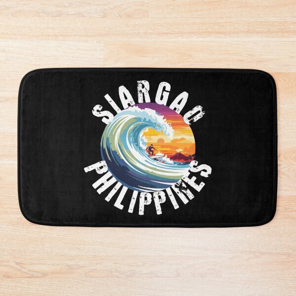 Item preview, Siargao - Philippines (with White Lettering) designed and sold by VelvetRoom.
